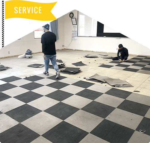 床のリフォーム